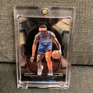 Custom 3D Floater - Shai Gilgeous Alexander Select Concourse OKC card
